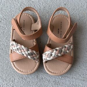 Marc Fisher Toddler Kids Velcro Comfy Sandals